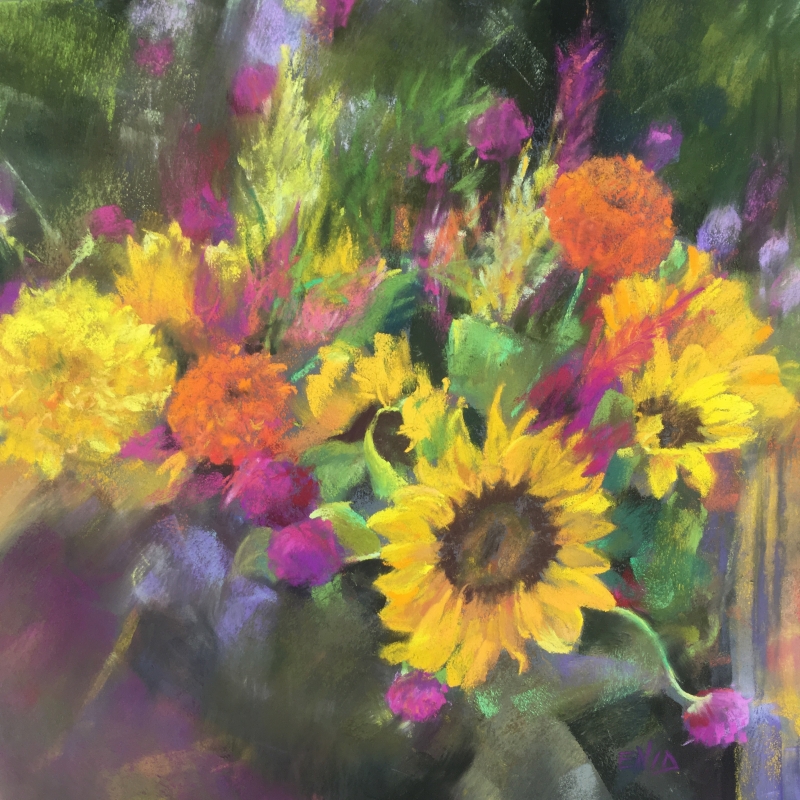 Field Flowers by artist Enid Wood